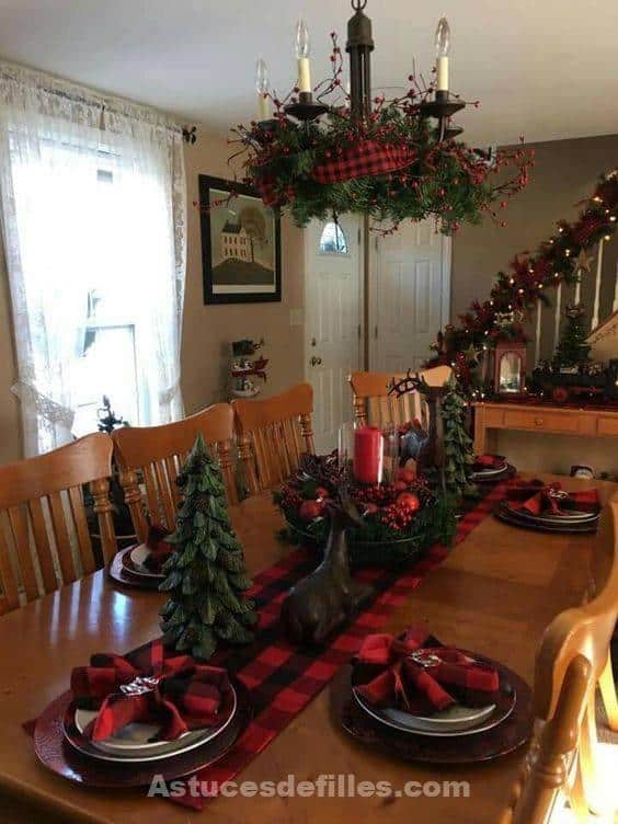69 jolies idées pour décorer votre maison pour Noël 19