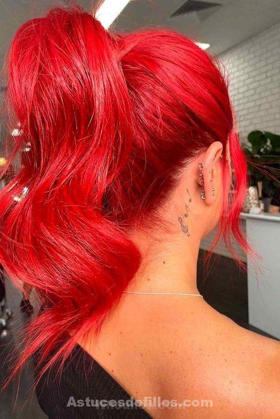 Les 44 plus belles colorations cheveux rouge 2
