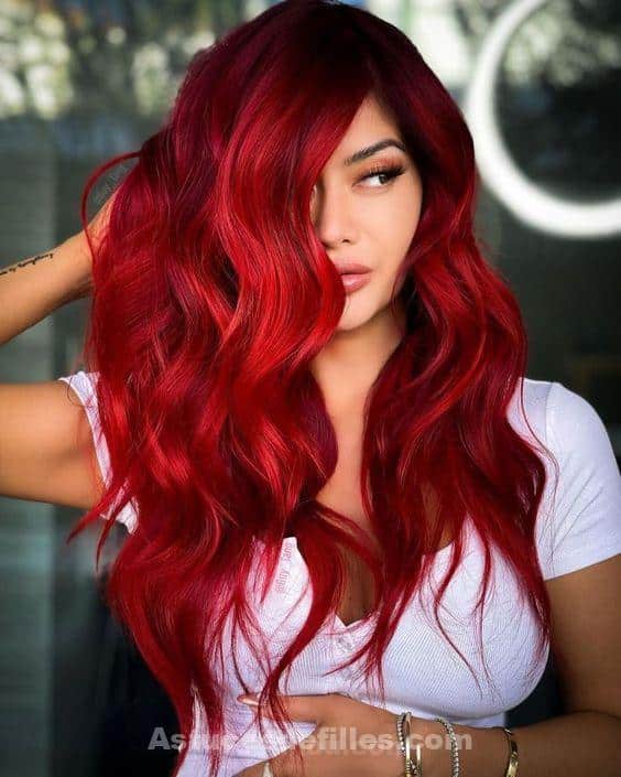 Les 44 plus belles colorations cheveux rouge 7