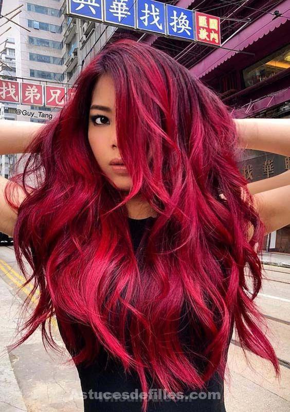 Les 44 plus belles colorations cheveux rouge 11