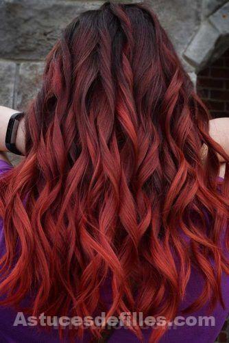 Les 44 plus belles colorations cheveux rouge 15