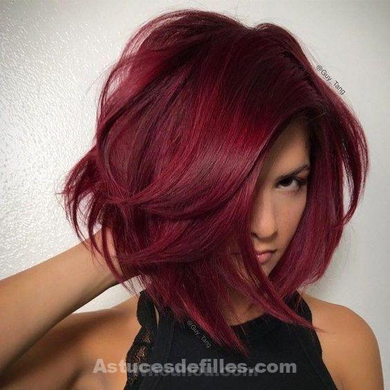 Les 44 plus belles colorations cheveux rouge 20