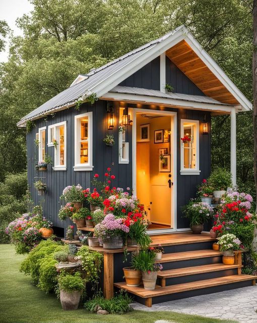 20 idées des plus belles Tiny Homes : Comment Ces Petites Maisons Révolutionnent le Mode de Vie Moderne 16