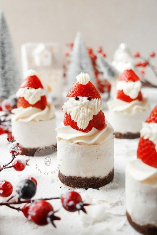 25 top idées de mini desserts de Noël individuel 7
