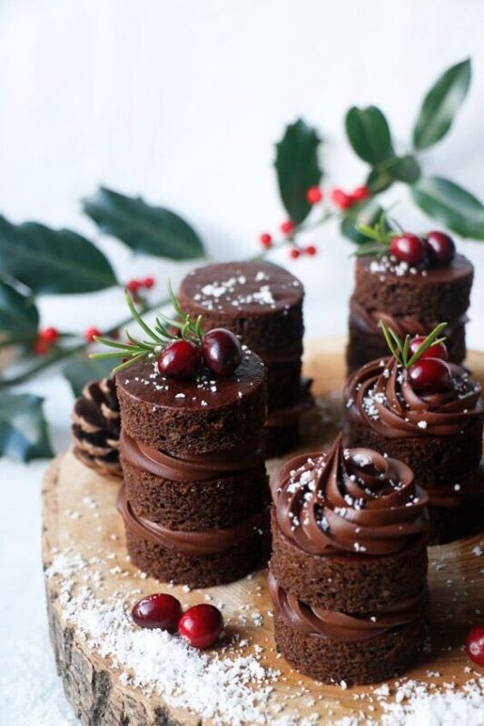 25 top idées de mini desserts de Noël individuel 2