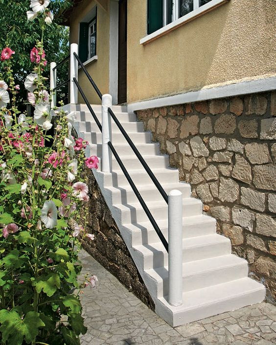 4 Astuces pour un escalier d'extérieur en béton réussit 1