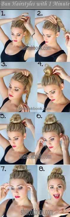 Featured image of post Chignon Facile Cheveux Mi Long Essayez le chignon n glig