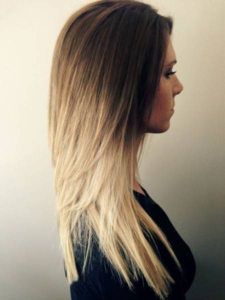 Cute-Long-Straight-Hair-Ombre-Hairstyle