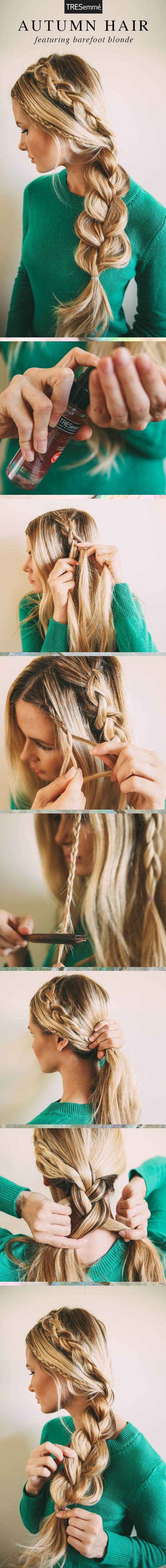DIY-Nice-Blonde-Hairstyle-Step-by-Step-Hair-Tutorial