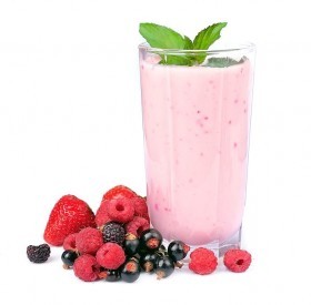 smoothies fruit rouges