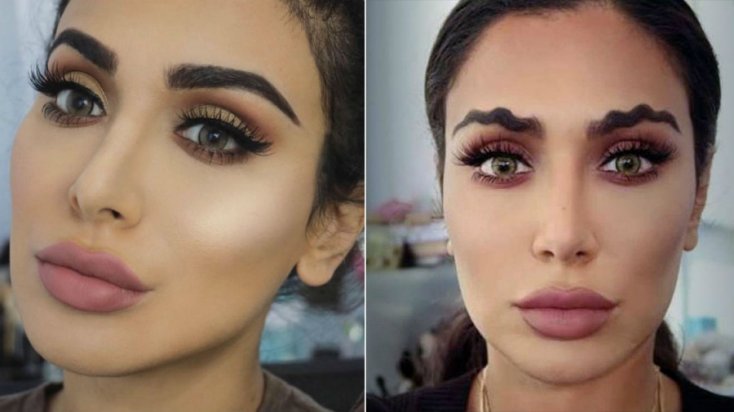 6 Tendances makeup à éviter en 2019 2 tendance makeup-sourcils-mouvement