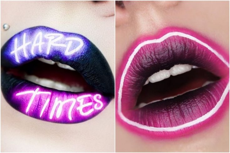 6 Tendances makeup à éviter en 2019 3 tendance makeup-bouche