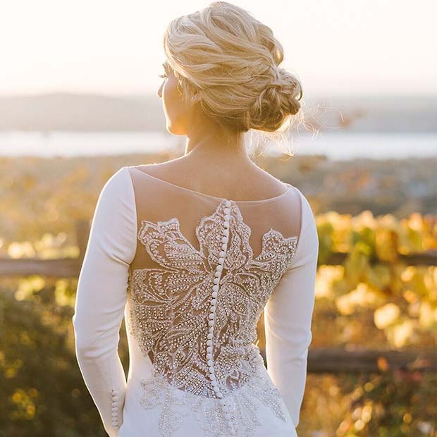robes de mariées-dos-sophistiqué