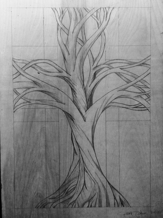 26 idées de dessins d'arbres (& tutos étapes par étapes) 24 26 idées de dessins d'arbres (& tutos étapes par étapes) 24