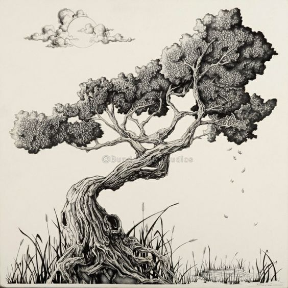 26 idées de dessins d'arbres (& tutos étapes par étapes) 14 26 idées de dessins d'arbres (& tutos étapes par étapes) 14