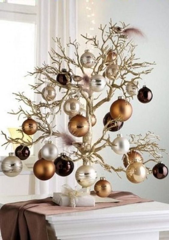 17 Décorations de Noël avec des branches sèches 13