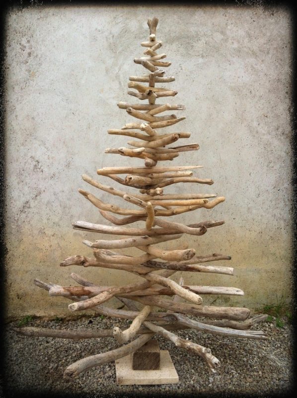17 Décorations de Noël avec des branches sèches 1 17 Décorations de Noël avec des branches sèches 1