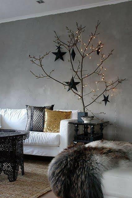 17 Décorations de Noël avec des branches sèches 5