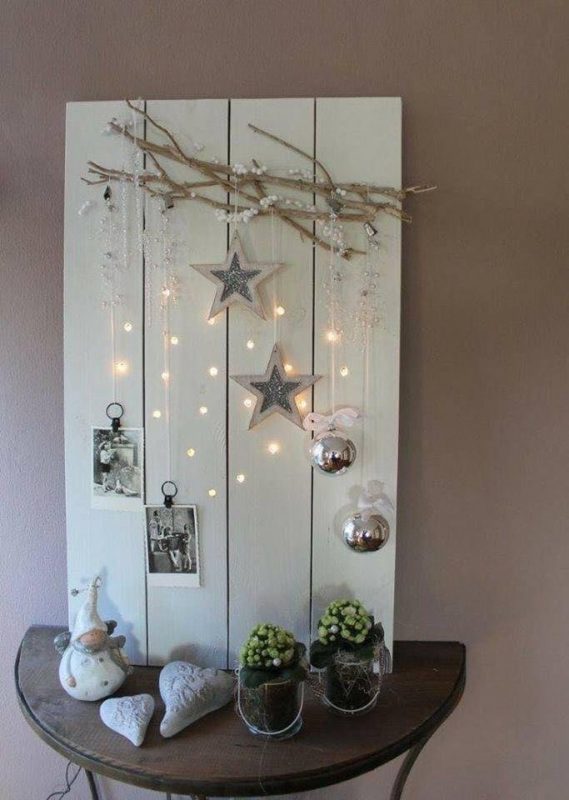 17 Décorations de Noël avec des branches sèches 12