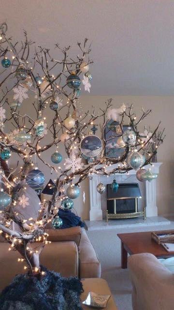 17 Décorations de Noël avec des branches sèches 7