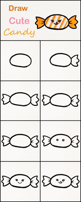 58 tutos dessin kawaii pas à pas : pour apprendre à dessiner 18 58 tutos dessin kawaii pas à pas : pour apprendre à dessiner 18