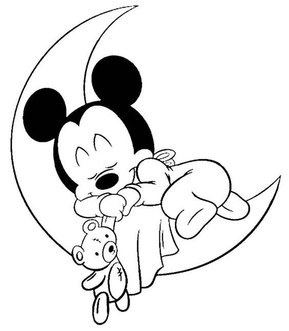 50 Dessins Disney & Coloriages à copier pour apprendre à dessiner