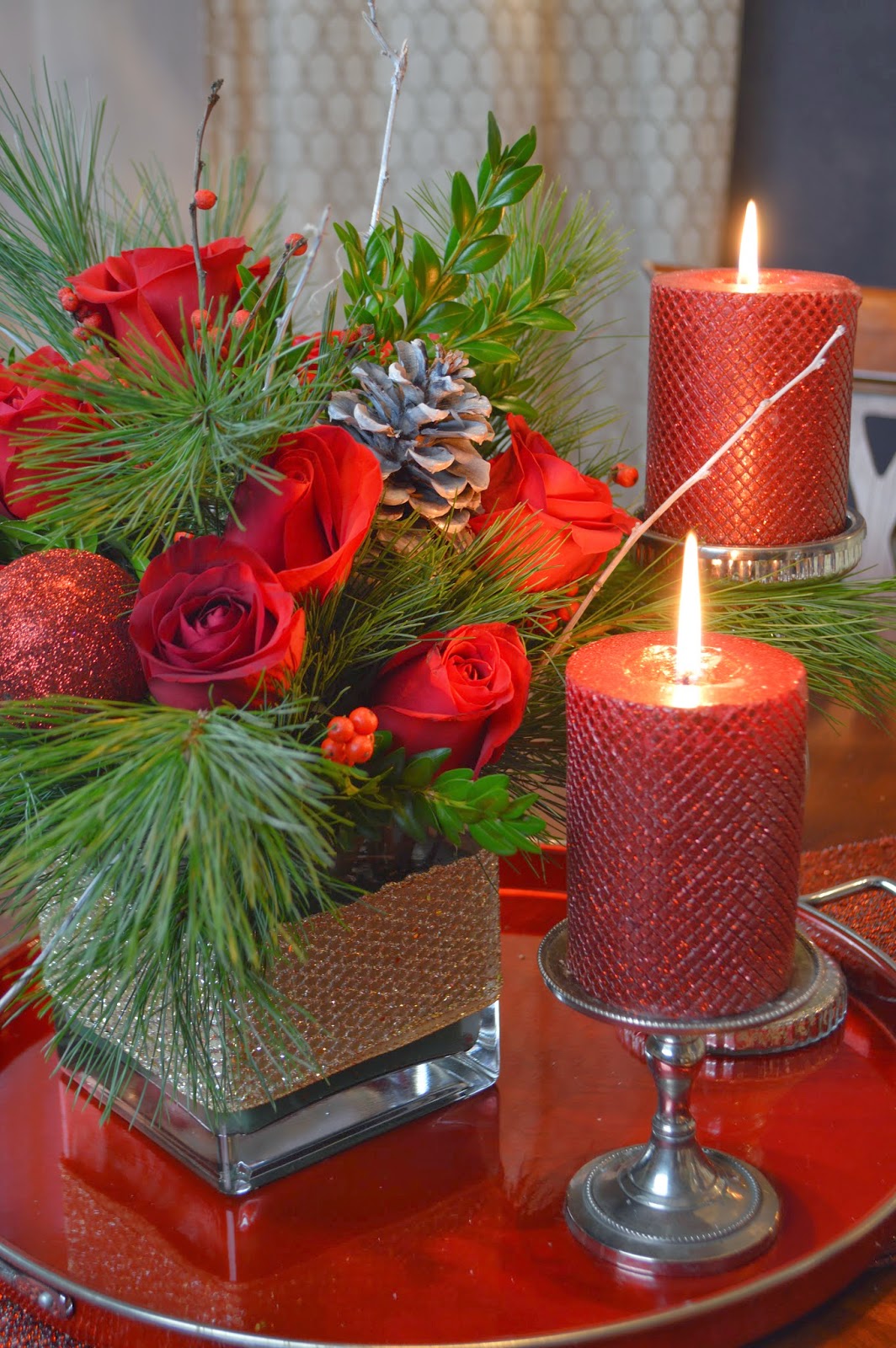 80 modèles de centres de table de Noël à faire soimême