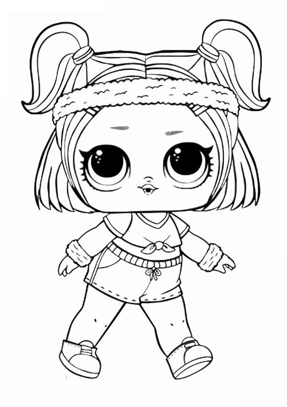 39 Coloriage Poupee Lol A Imprimer Ou A Dessiner