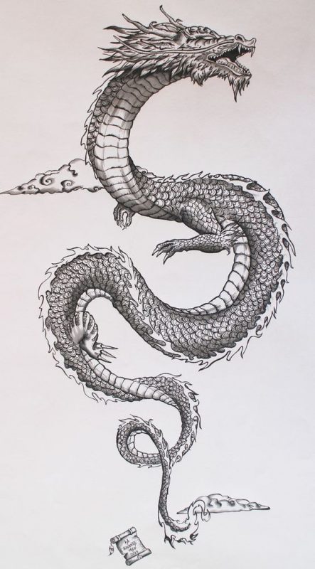 100 idées de dessins dragon : Pour apprendre à dessiner un dragon 2