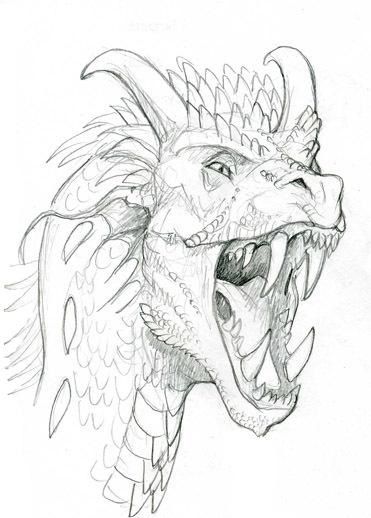 100 idées de dessins dragon : Pour apprendre à dessiner un dragon 12
