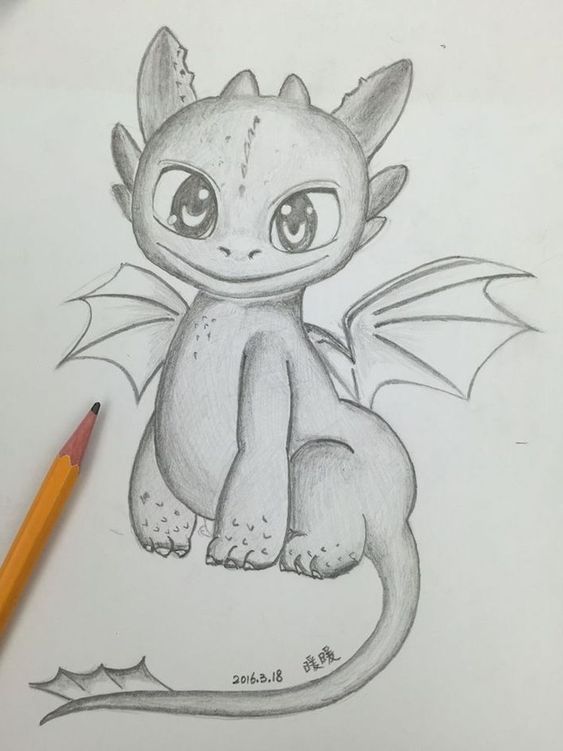 100 idées de dessins dragon : Pour apprendre à dessiner un dragon 21