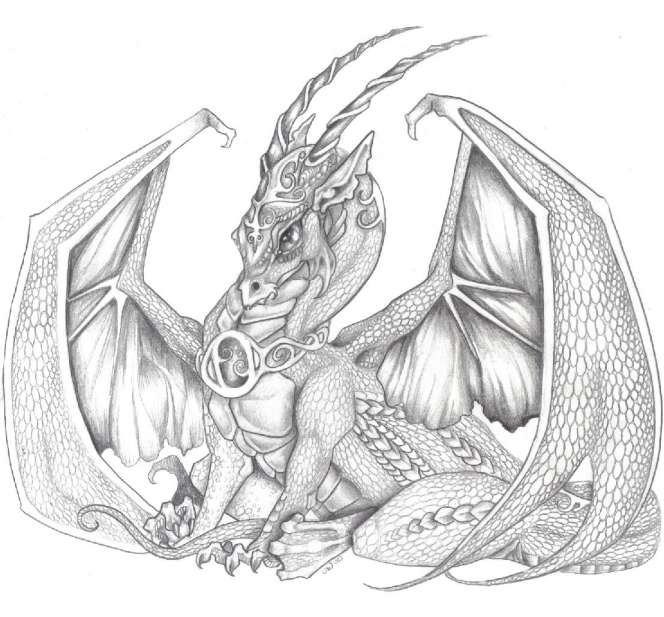100 idées de dessins dragon : Pour apprendre à dessiner un dragon 28