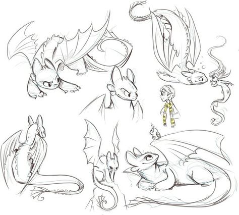 100 idées de dessins dragon : Pour apprendre à dessiner un dragon 48