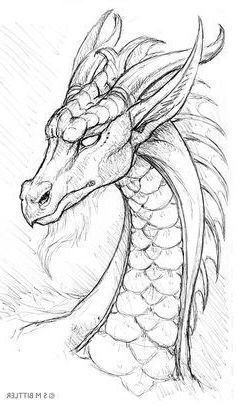 100 idées de dessins dragon : Pour apprendre à dessiner un dragon 70