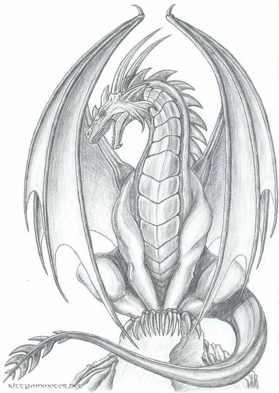 Dessin Facile Dragon Beau Stock Dessin Facile A Faire De Dragon | The ...