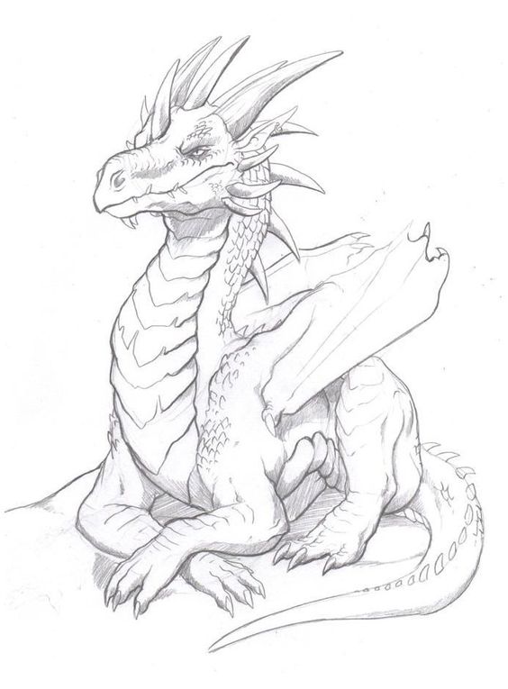 100 idées de dessins dragon : Pour apprendre à dessiner un dragon 92