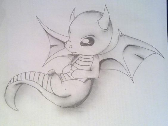 100 idées de dessins dragon : Pour apprendre à dessiner un dragon 95