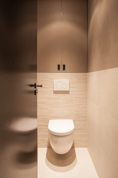 20 idées déco toilettes WC noir bois