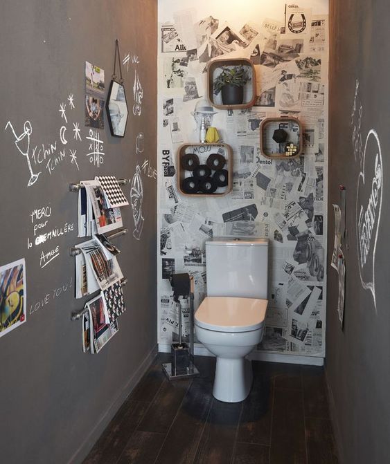 100 top idées de déco pour les wc 78 100 top idées de déco pour les wc 78