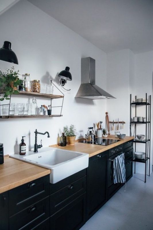 100 idées de cuisines noires pour s'inspirer 39 100 idées de cuisines noires pour s'inspirer 39