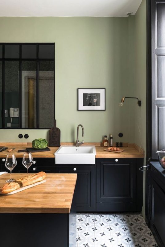 100 idées de cuisines noires pour s'inspirer 18 100 idées de cuisines noires pour s'inspirer 18