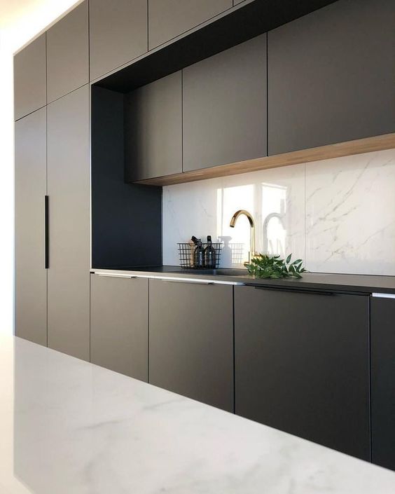 100 idées de cuisines noires pour s'inspirer 53 100 idées de cuisines noires pour s'inspirer 53
