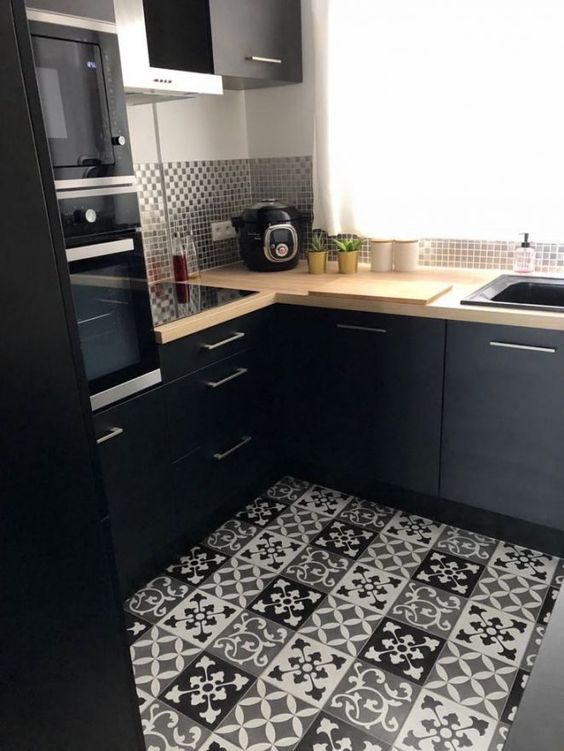 100 idées de cuisines noires pour s'inspirer 66 100 idées de cuisines noires pour s'inspirer 66