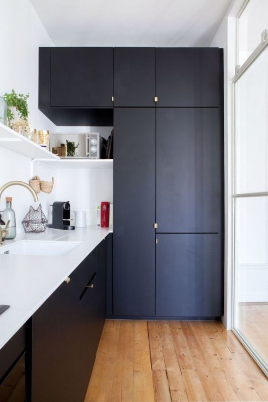 100 idées de cuisines noires pour s'inspirer 79 100 idées de cuisines noires pour s'inspirer 79