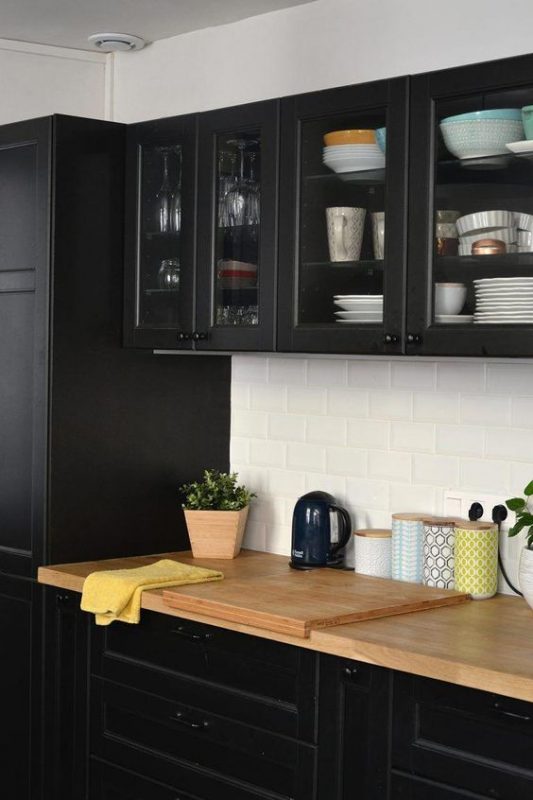 100 idées de cuisines noires pour s'inspirer 95 100 idées de cuisines noires pour s'inspirer 95