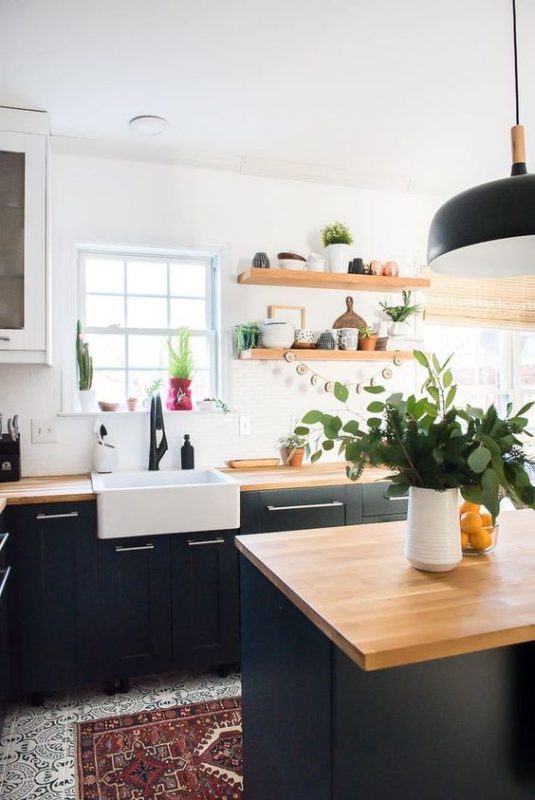 100 idées de cuisines noires pour s'inspirer 99 100 idées de cuisines noires pour s'inspirer 99
