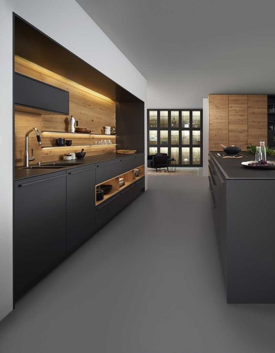 100 idées de cuisines noires pour s'inspirer 101 100 idées de cuisines noires pour s'inspirer 101