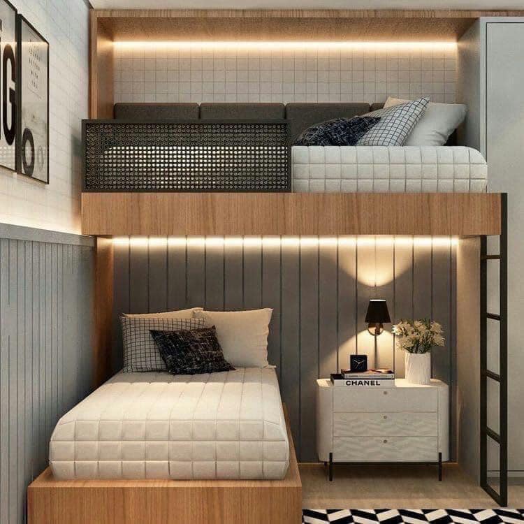 12 idées de lits mezzanine pour gagner de la place dans la chambre 3