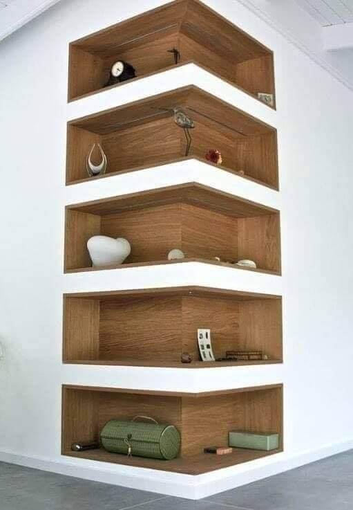 19 belles idées d'étagères en bois 3 19 belles idées d'étagères en bois 3