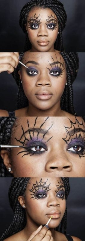 22 idées de maquillages faciles pour Halloween 11